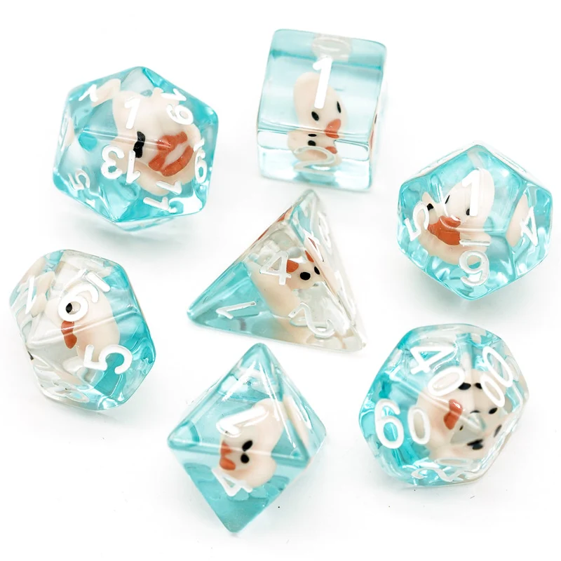 Duck-Serie Einzelwürfel D20 / D10 / D6