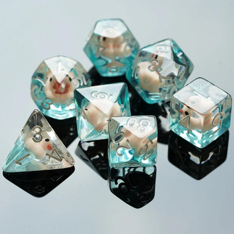 Duck-Serie Einzelwürfel D20 / D10 / D6