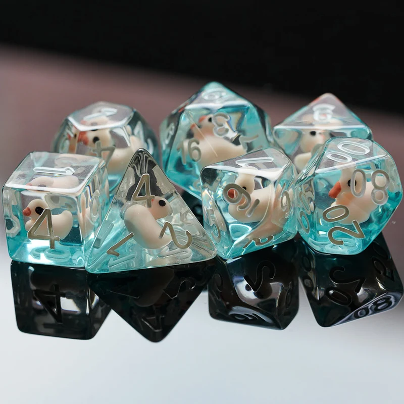 Duck-Serie Einzelwürfel D20 / D10 / D6