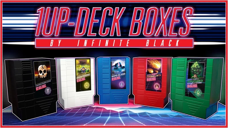 1UP Old School Deckboxen