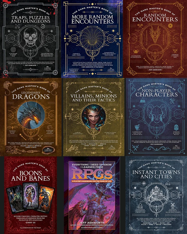 The Game Master’s Books-Reihe EN