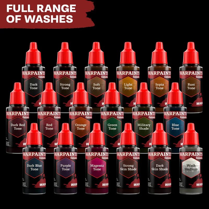 Warpaints Fanatic Washes Farben einzeln