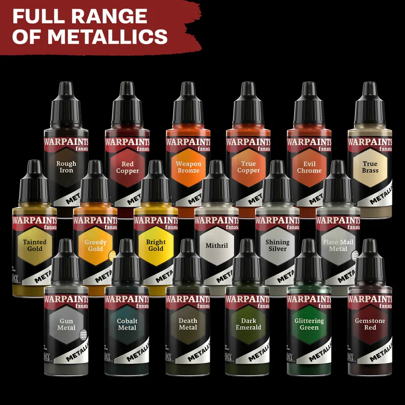 Warpaints Fanatic Metallicfarben einzeln