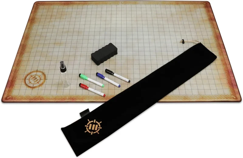 Premium RPG Spielmatten-Set (bestickt und gummiert)