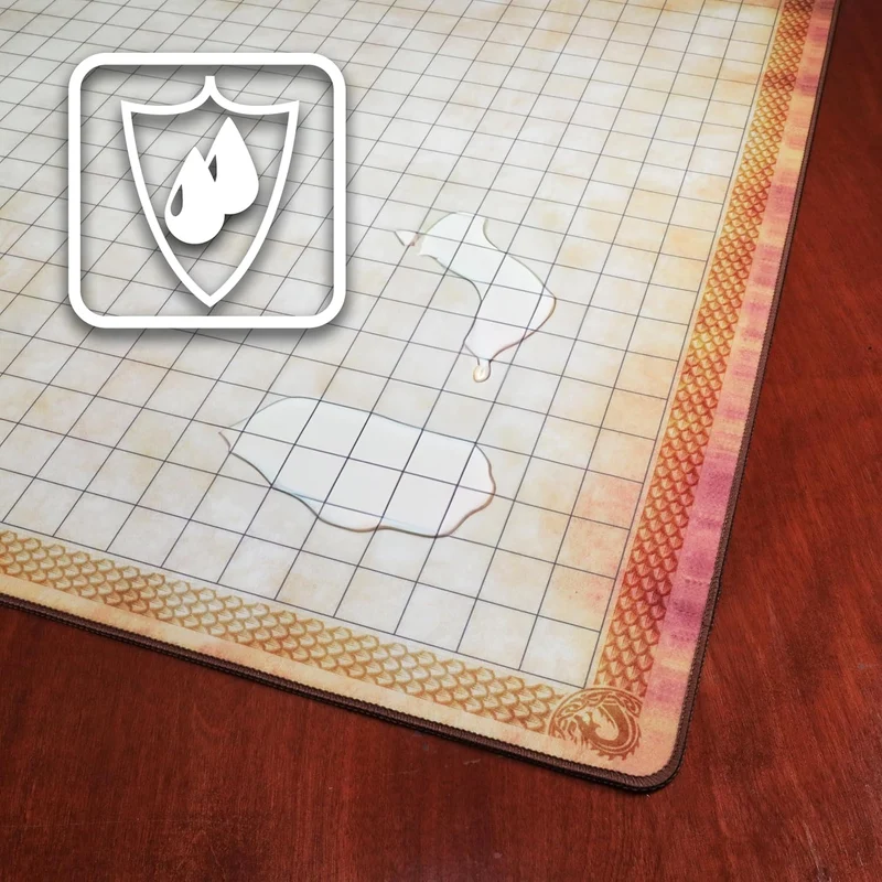 Premium RPG Spielmatten-Set (bestickt und gummiert)
