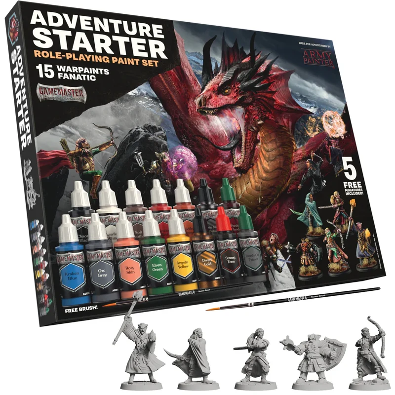 GameMaster Adventure Starter Role-Playing Paint Set