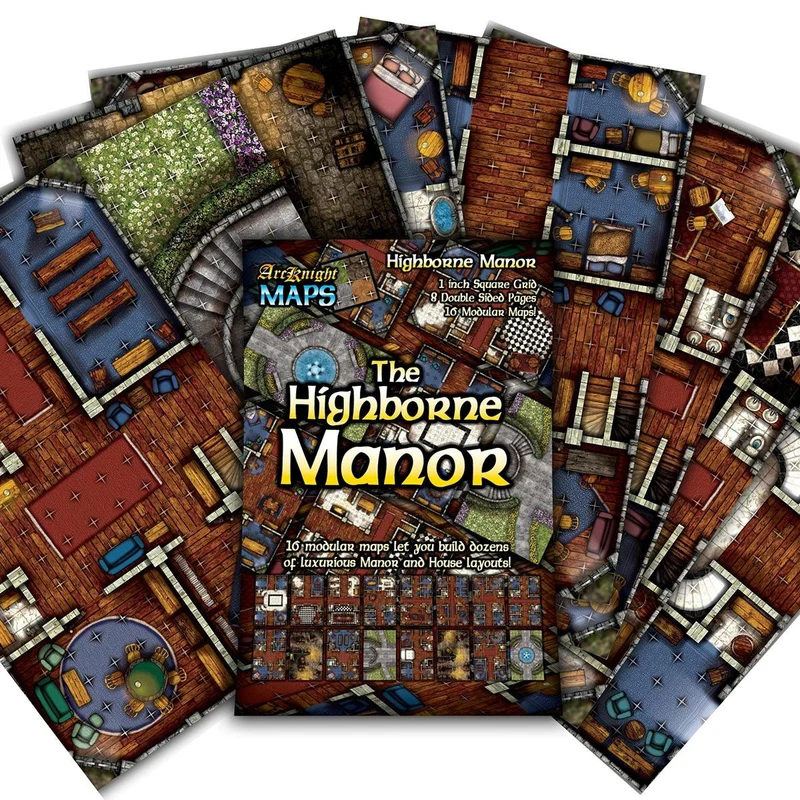 ArcKnight Dungeon Maps Mega-Bundle (240 Karten!)