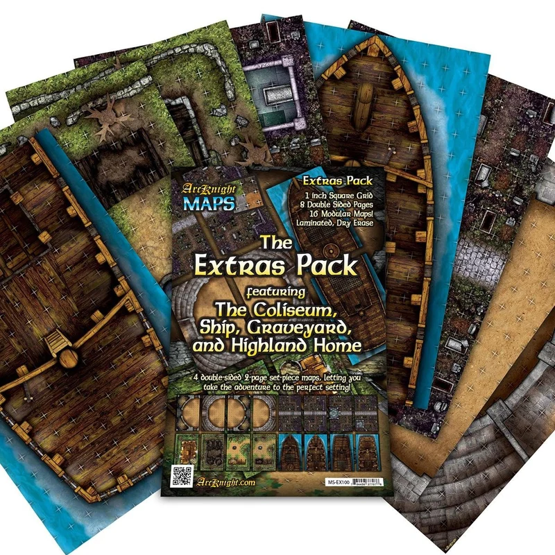 ArcKnight Dungeon Maps Mega-Bundle (240 Karten!)