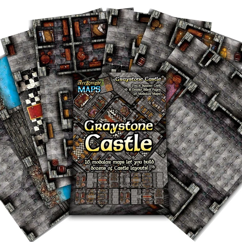 ArcKnight Dungeon Maps Mega-Bundle (240 Karten!)