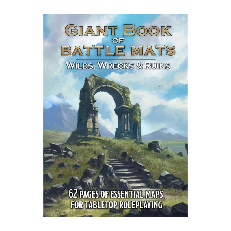 The Giant Book of Battle Mats – Wilds, Wrecks & Ruins
