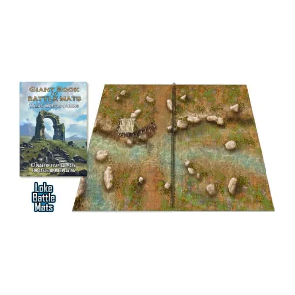 The Giant Book of Battle Mats – Wilds, Wrecks & Ruins