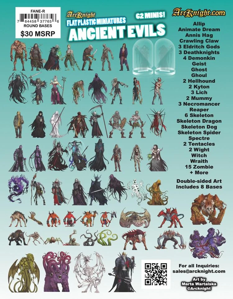 Flat Plastic Miniatures - verschiedene Editions