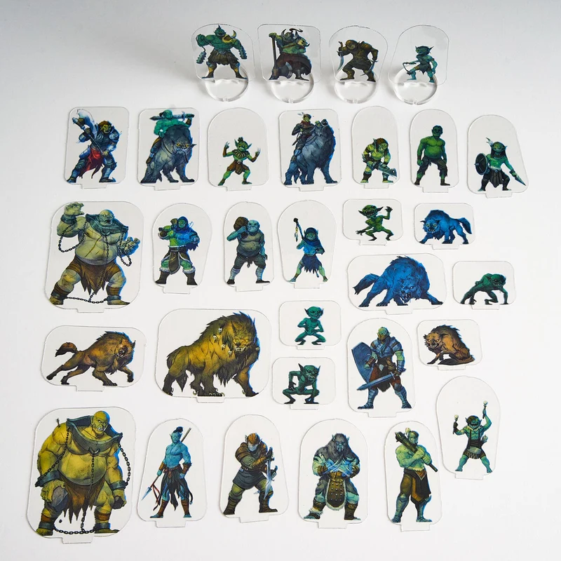 Flat Plastic Miniatures - verschiedene Editions