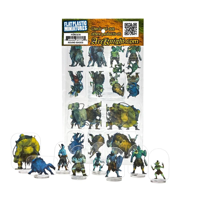 Flat Plastic Miniatures - verschiedene Editions