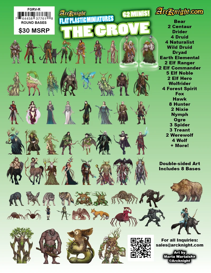 Flat Plastic Miniatures - verschiedene Editions
