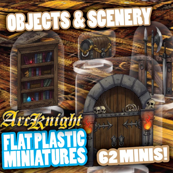 Flat Plastic Miniatures - verschiedene Editions