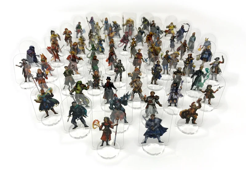 Flat Plastic Miniatures - verschiedene Editions