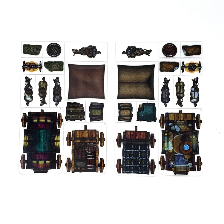 Flat Plastic Miniatures - verschiedene Editions