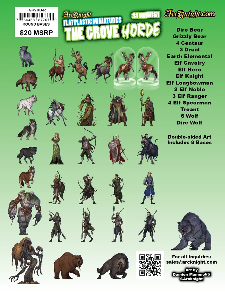 Flat Plastic Miniatures - verschiedene Editions