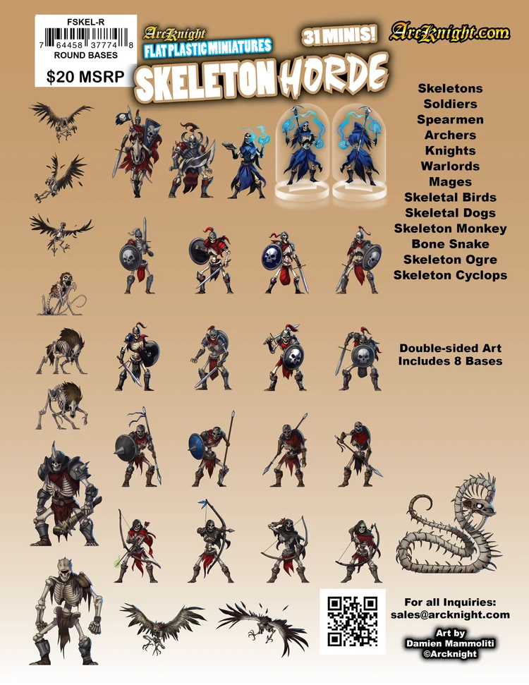 Flat Plastic Miniatures - verschiedene Editions