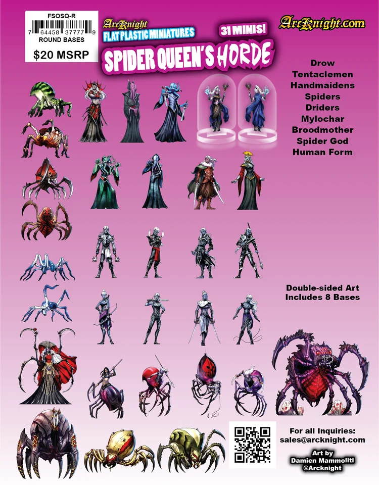 Flat Plastic Miniatures - verschiedene Editions