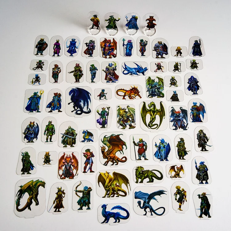 Flat Plastic Miniatures - verschiedene Editions