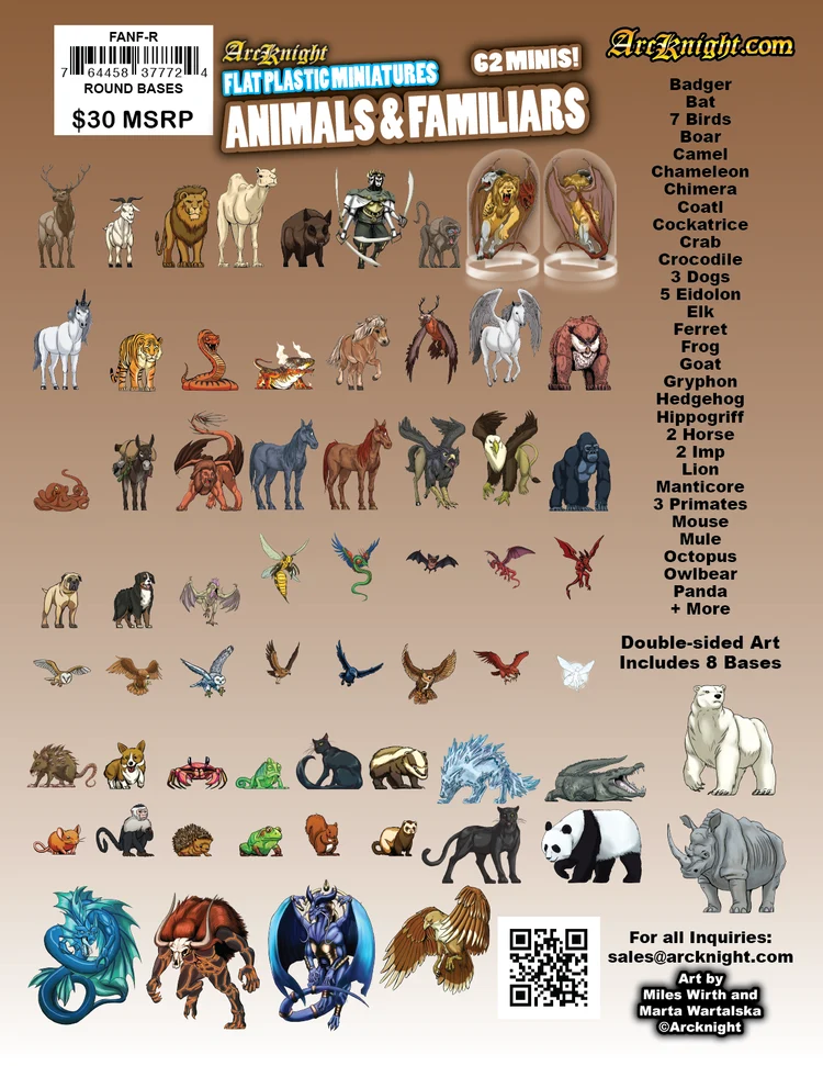 Flat Plastic Miniatures - verschiedene Editions