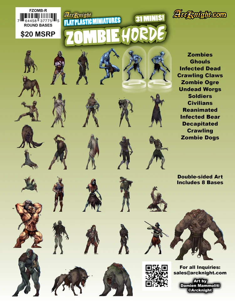 Flat Plastic Miniatures - verschiedene Editions