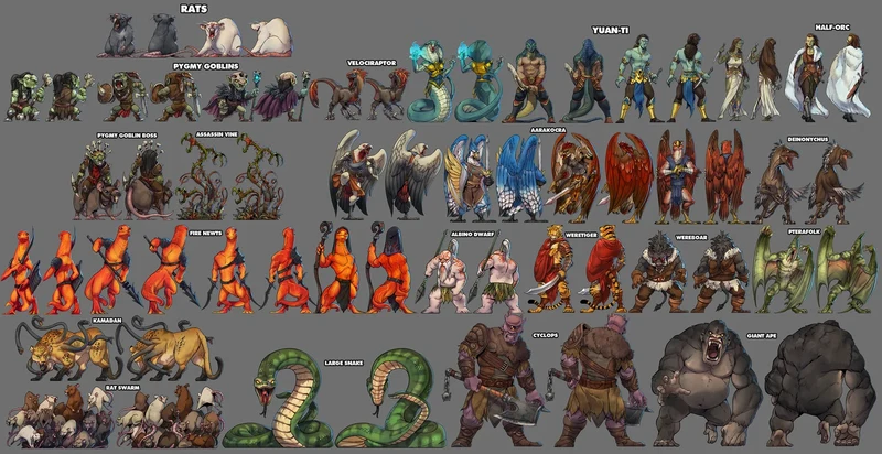 Flat Plastic Miniatures - verschiedene Editions