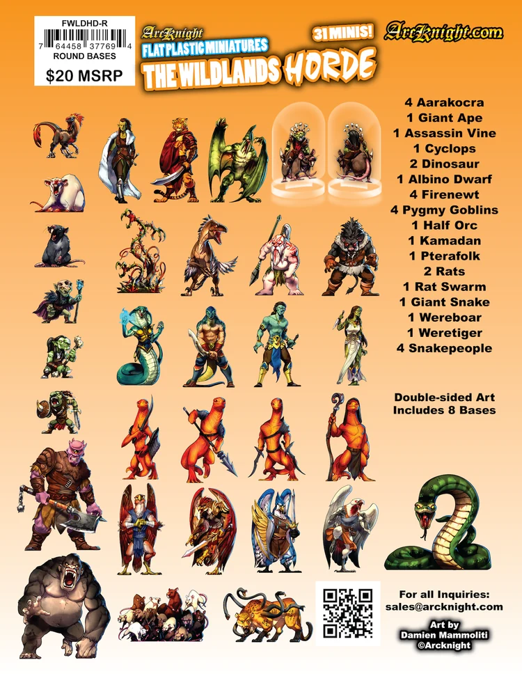 Flat Plastic Miniatures - verschiedene Editions