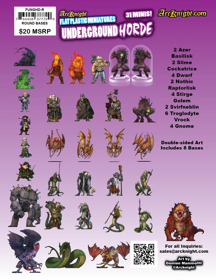 Flat Plastic Miniatures - verschiedene Editions