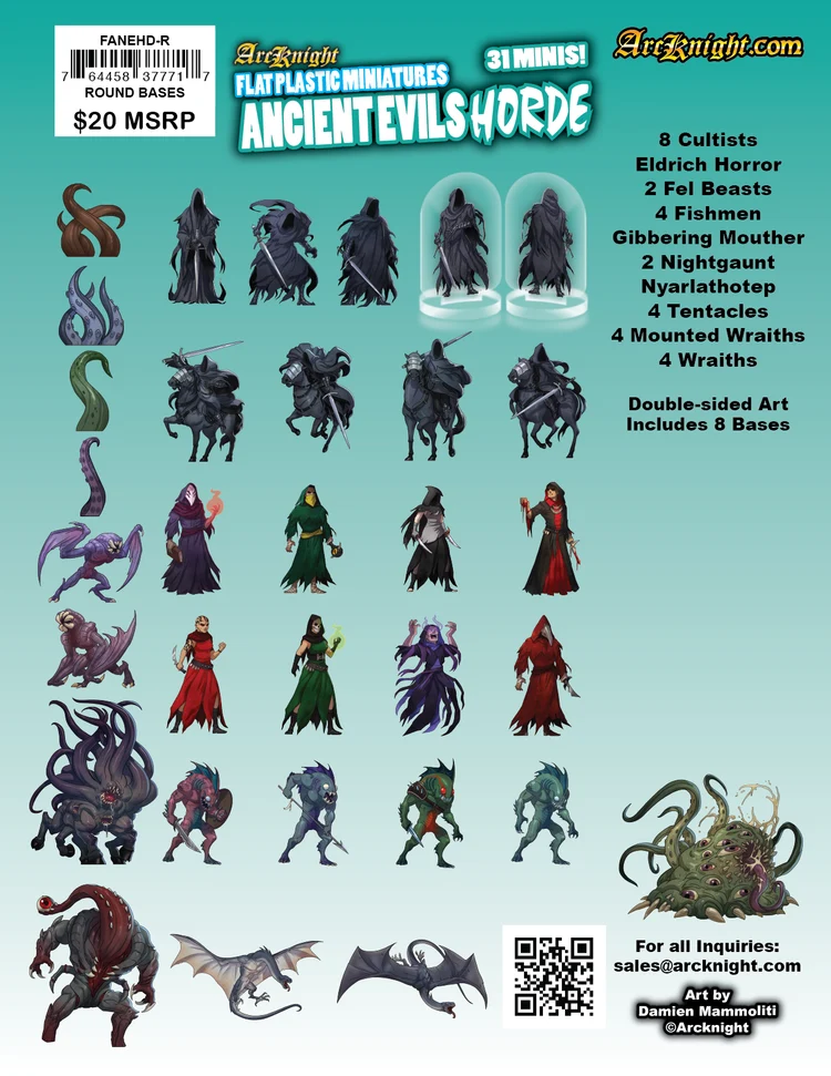 Flat Plastic Miniatures - verschiedene Editions