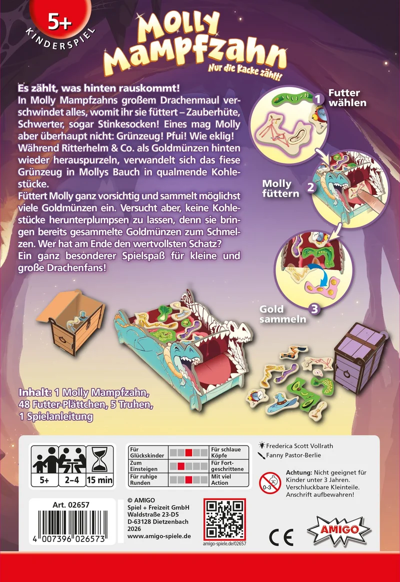 Molly Mampfzahn - Kinderspiel mit Drache Molly