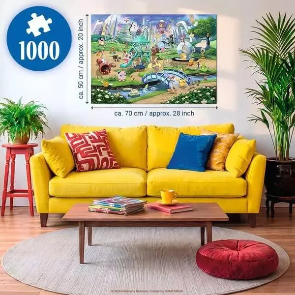 Pokemon Puzzle Evoli im Park – 1000 Teile