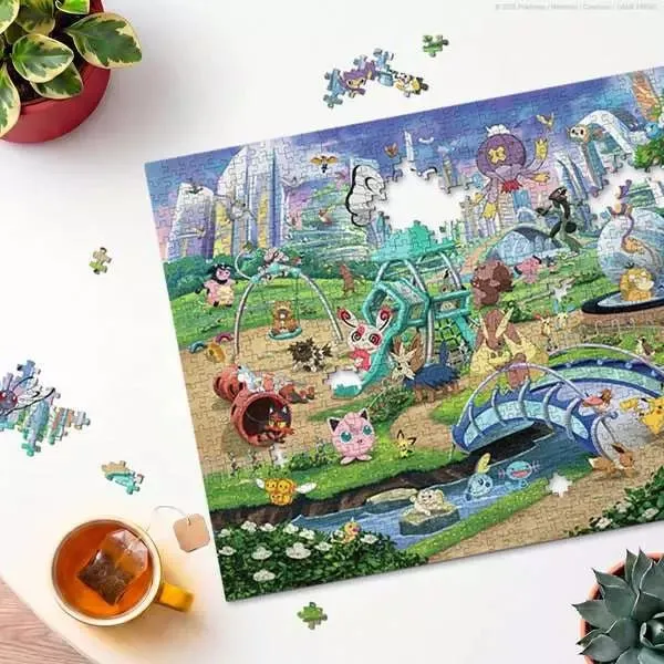 Pokemon Puzzle Evoli im Park – 1000 Teile