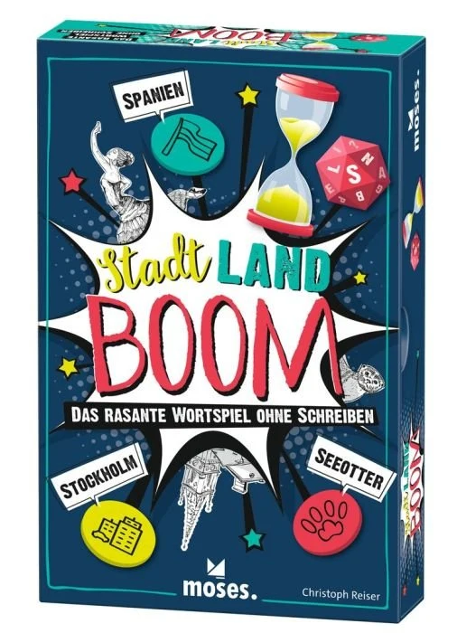 Stadt, Land, Boom – Rasantes Wortspiel ohne Schreiben