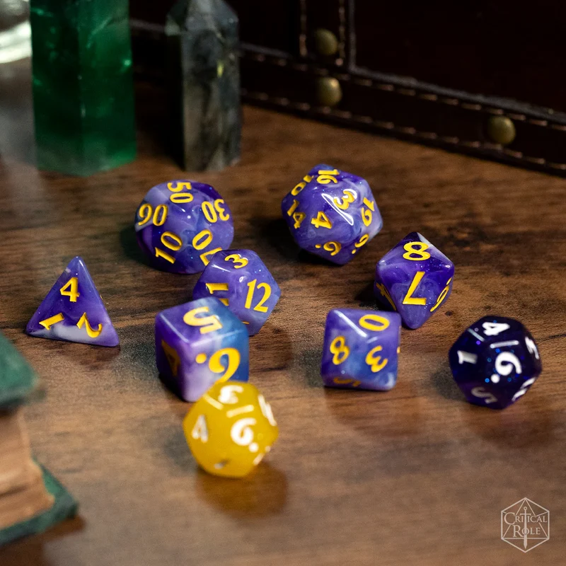 Daggerheart Dice Set (9-tlg.) Fear & Hope D12