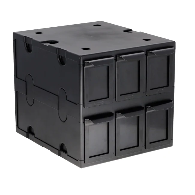 BCW 6‑Schubladen Card Catalog (für bis zu 6500 Karten)