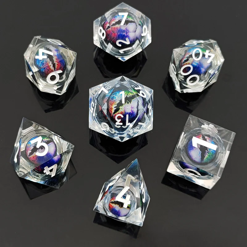 Arcane Dragon Eye Flüssigwürfel-Set