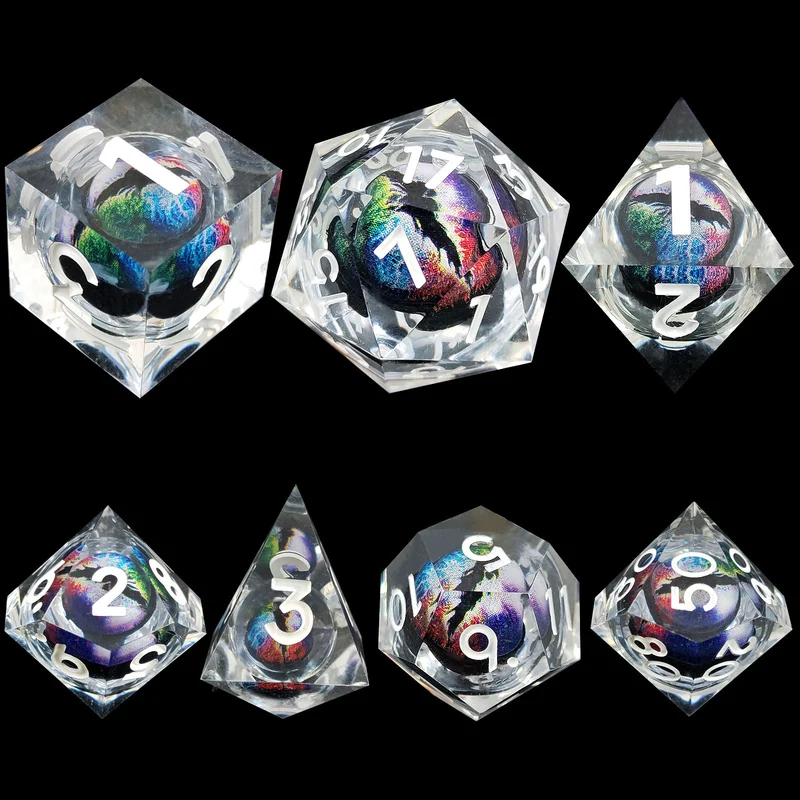 Arcane Dragon Eye Flüssigwürfel-Set