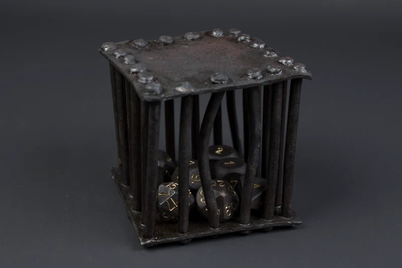 Handgeschmiedetes Dice Jail