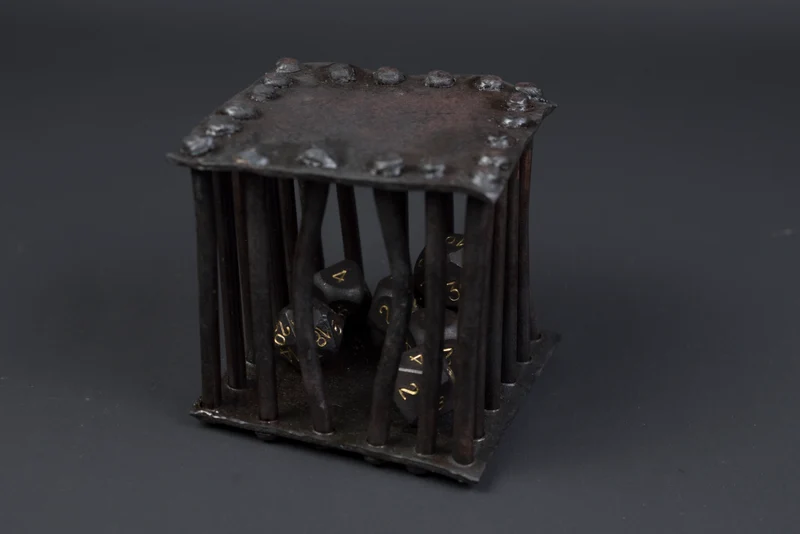 Handgeschmiedetes Dice Jail