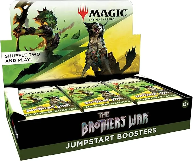 MTG - The Brothers War Jumpstart Booster Display (18 Packs) - EN