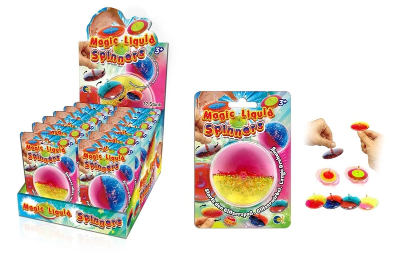 Magic Liquid Spinner, sortiert