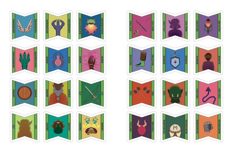 The Düngeonmeister RPG Sticker Book: 500+ Stickers to Level Up Your Campaign