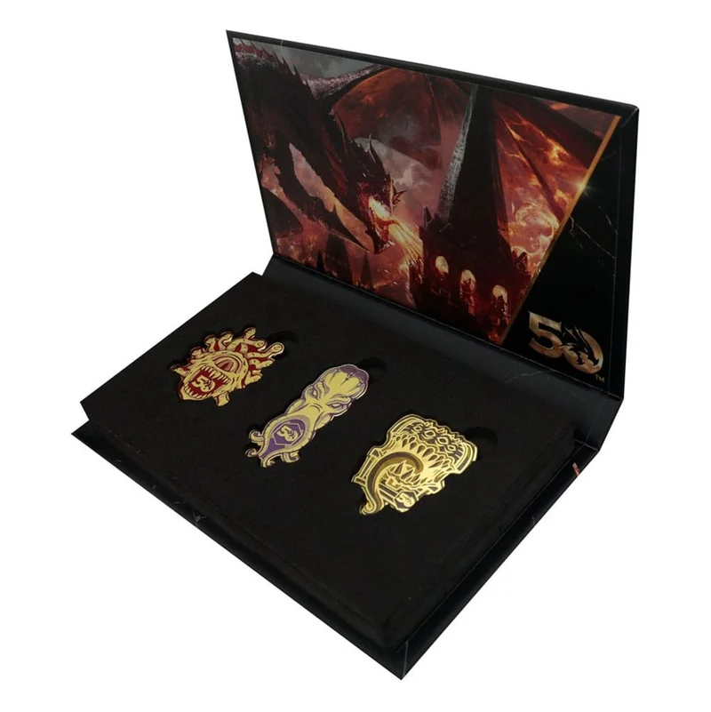 D&D – Monster-Pin-Set (50th Anniversary Limited Edition)