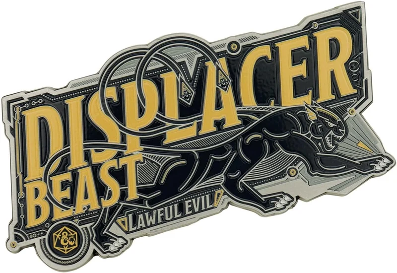 D&D – Displacer Beast Sammler-Metallbarren (Limited Edition)