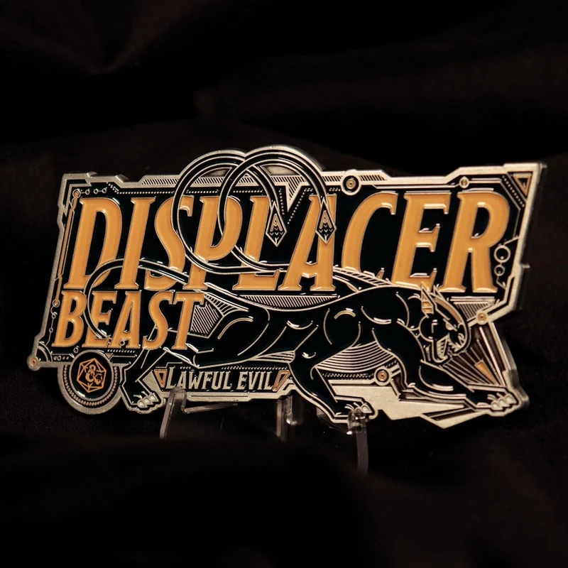 D&D – Displacer Beast Sammler-Metallbarren (Limited Edition)