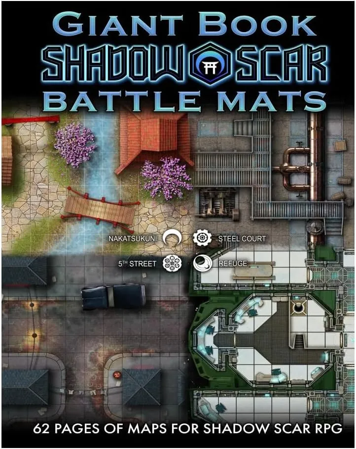 The Giant Book of Battle Mats – Shadow Scar EN