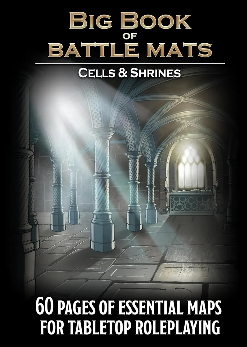 The Big Book of Battle Mats - Cells & Shrines EN